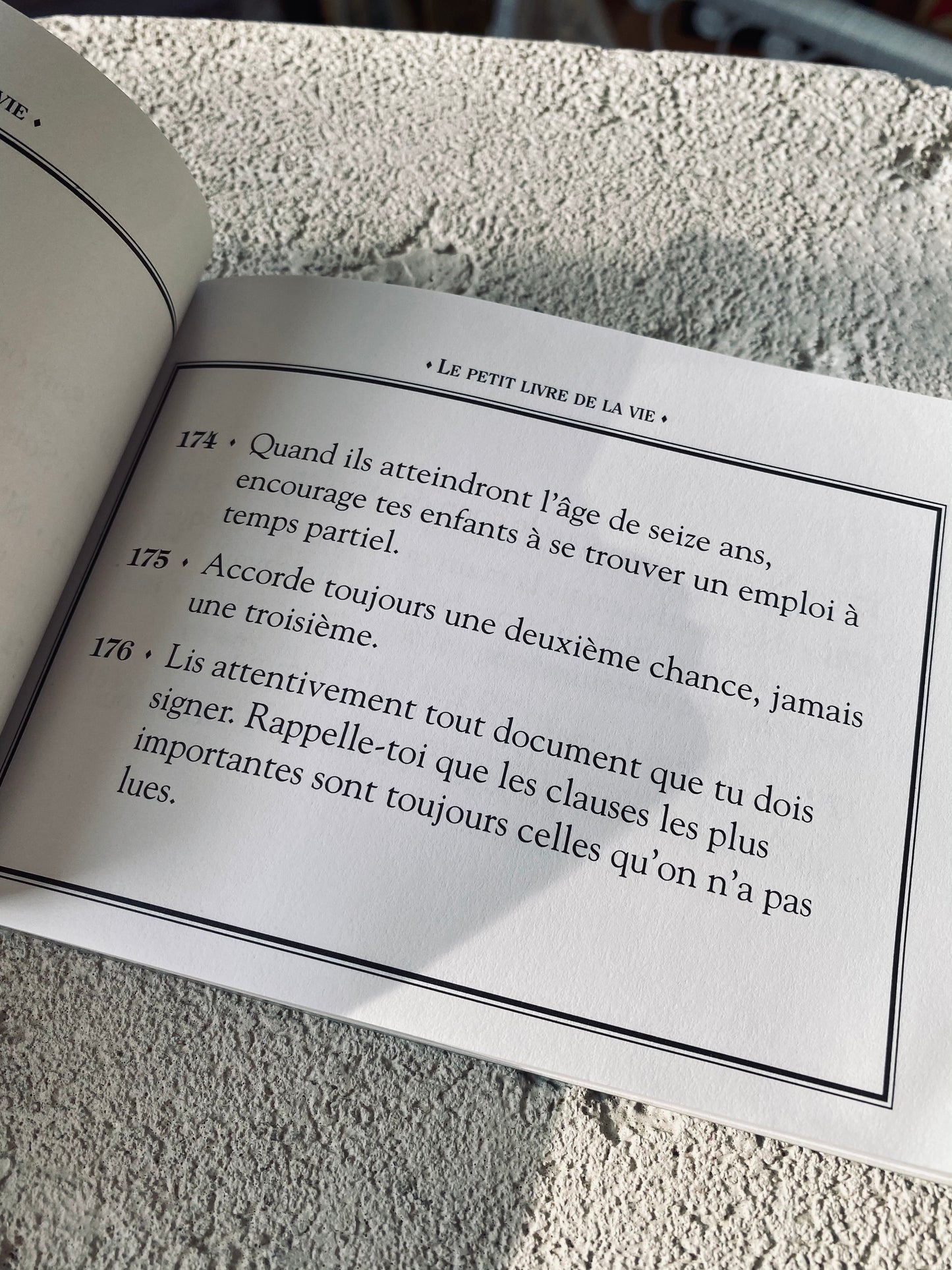 Le petit livre de la vie