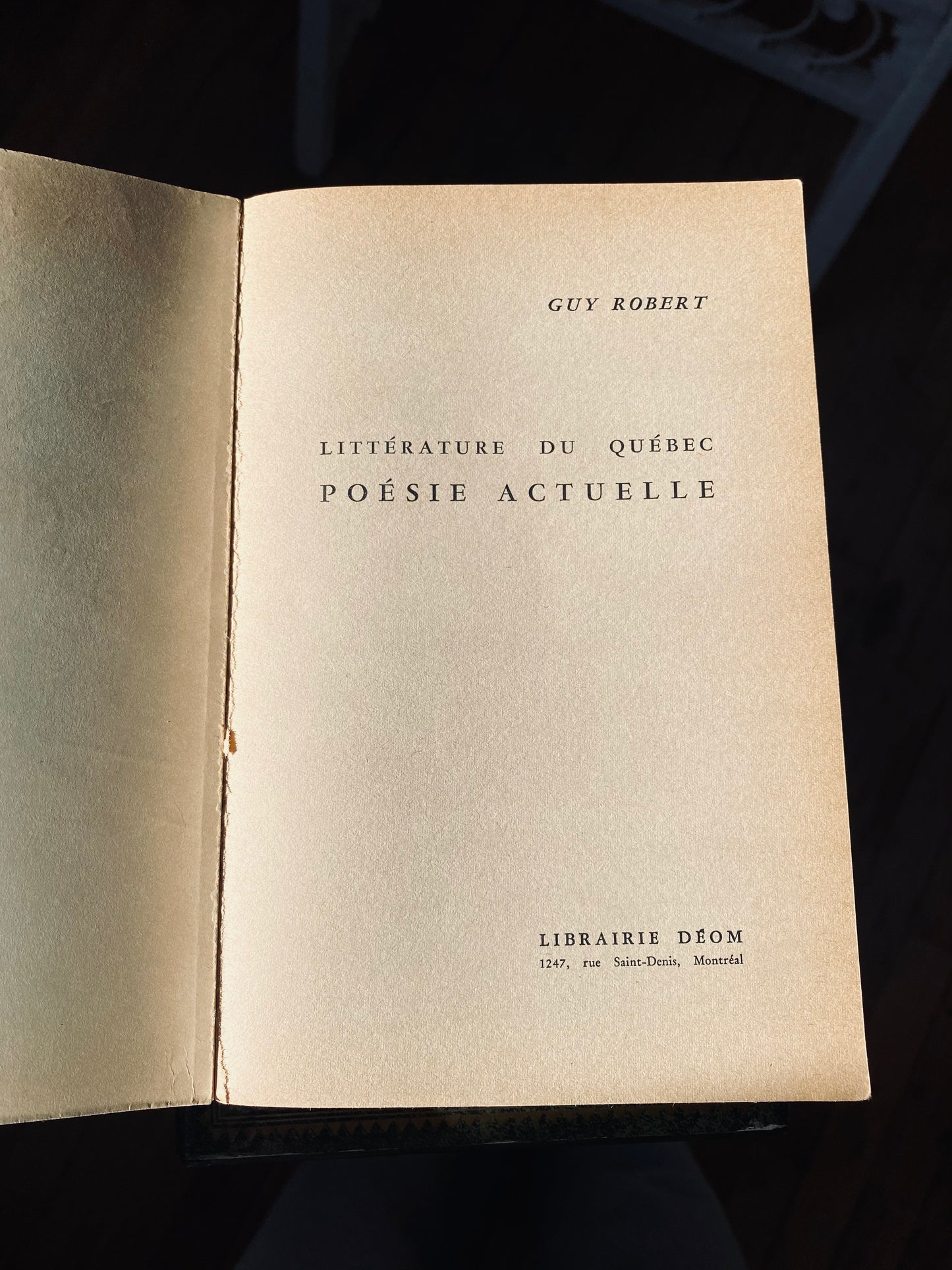 Poésie Actuelle vintage