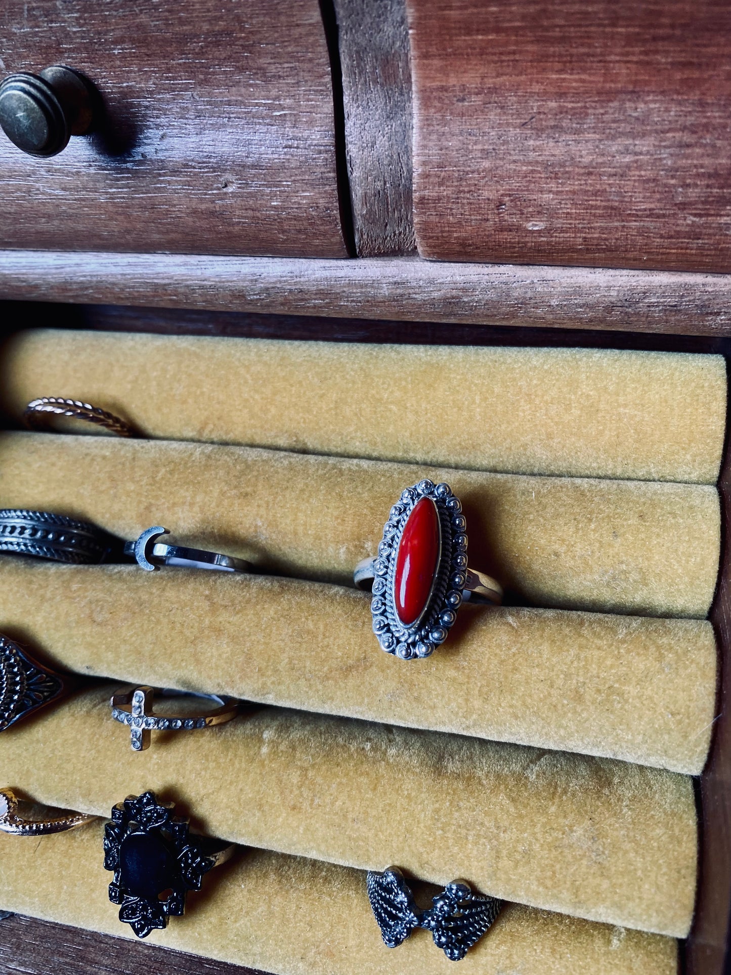 Bague Cornaline