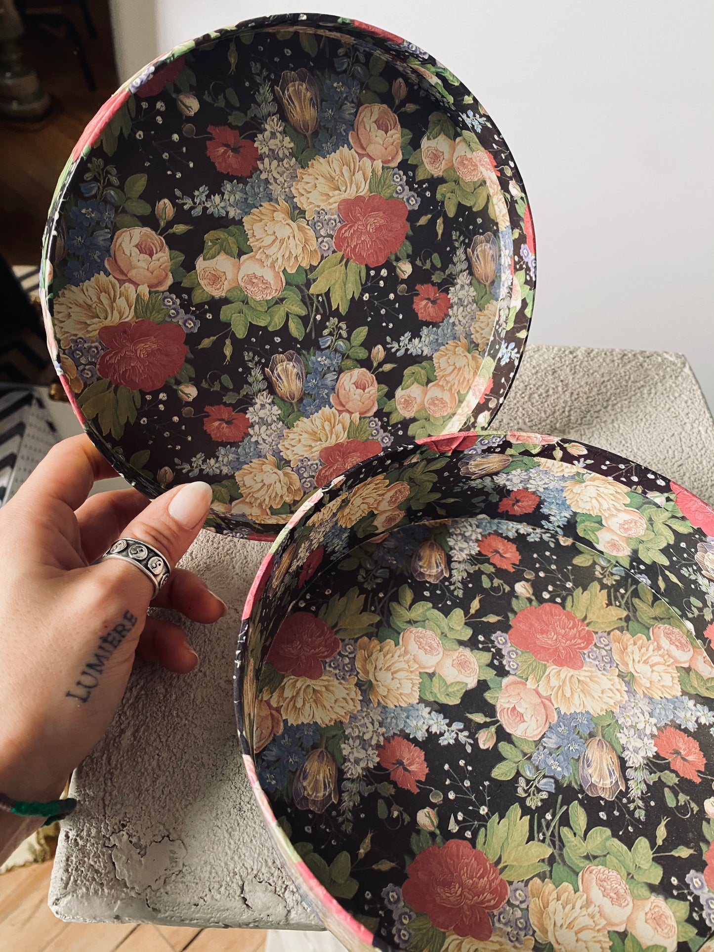 Boîte à bijoux vintage
