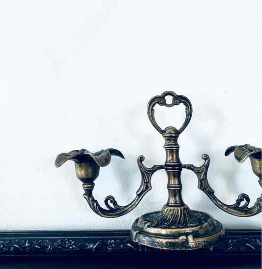 Candelabra floral antique